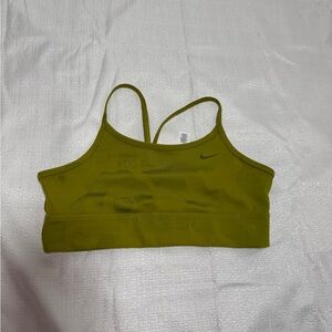 Nike Olive Green Camouflage Sports Bra